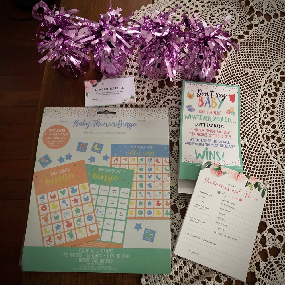 Miscellaneous Baby Shower Supplies